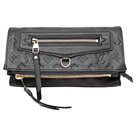Clutch Blue Louis Vuitton Monogram Empreinte Petillante