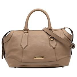 Borsa Kirley in pelle marrone Burberry Medium