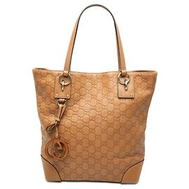 Tote Medium Guccissima GG Charm Marrone Gucci