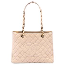 Tote Grand Shopping in Caviar marrone Chanel