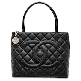 Tote Chanel Caviar Medallion nero