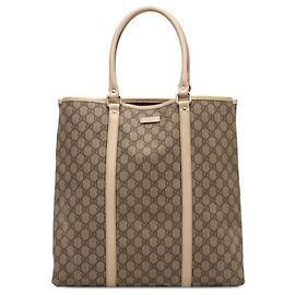 Tote verticale Gucci GG Supreme marrone
