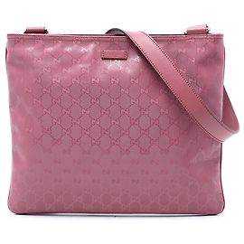 Borsa a tracolla Gucci GG Imprime rosa