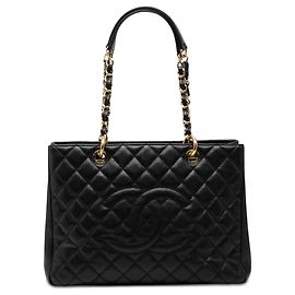 Tote Chanel Caviar Grand nero
