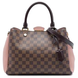 Borsa Brittany in Damier Ebene marrone Louis Vuitton