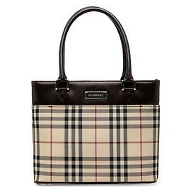 Borsa in tela Burberry House Check beige