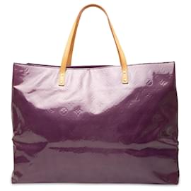 Borsa Tote Louis Vuitton Monogram Vernis Reade GM Viola