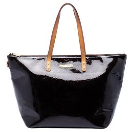Bolso Tote Louis Vuitton Monogram Vernis Bellevue GM Púrpura
