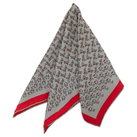 Foulard in seta Hermès Rodeo Gray 40 Scarves