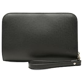 Clutch Louis Vuitton Taiga Pochette Baikal nera