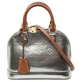 Bolso Alma BB Monogram Vernis Marrón Louis Vuitton