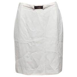 Falda lápiz blanca Celine Talla FR 42 - Céline