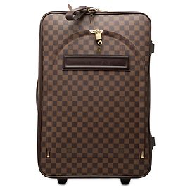 Borsa da viaggio marrone Louis Vuitton Damier Ebene Pegase Legere 55