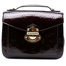 Borsa Louis Vuitton Monogram Vernis Mirada viola