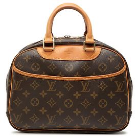 Borsa Louis Vuitton Monogram Trouville marrone