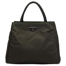 Tote Prada Tessuto marrone
