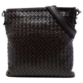 Bolso bandolera Bottega Veneta VN Crossbody en nappa Intrecciato marrón