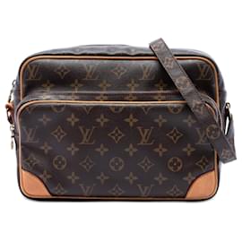 Borsa a tracolla Louis Vuitton Monogram Nil marrone