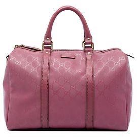 Borsa Boston Gucci Medium GG Imprime Rosa