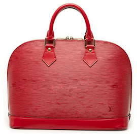 Borsa Louis Vuitton Epi Alma PM rossa