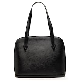 Borsa a tracolla Louis Vuitton Epi Lussac nera