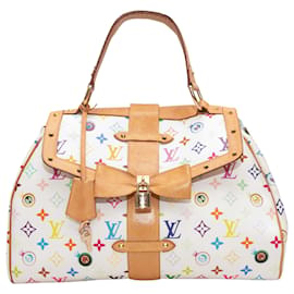 Borsa Louis Vuitton x Murakami Sac Retro GM Eye Love You Bianca e Multicolore