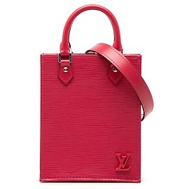 Petit Sac Plat Epi rosso Louis Vuitton