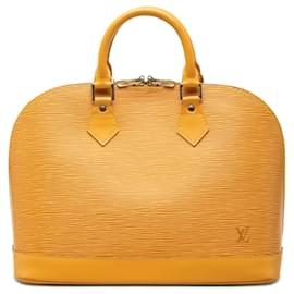 Borsa Louis Vuitton Epi Alma PM Gialla