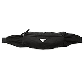 Borsa a tracolla Tessuto nera Prada