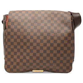 Brown Louis Vuitton Damier Ebene Bastille Crossbody Bag