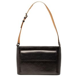 Borsa a tracolla Louis Vuitton Monogram Mat Alston Grigia
