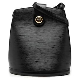 Borsa a tracolla Louis Vuitton Epi Cluny nera