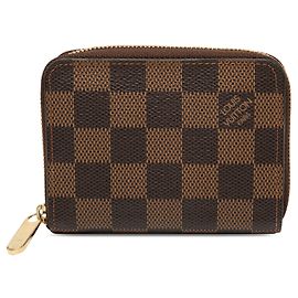 Monedero Zippy Damier Ebene marrón Louis Vuitton