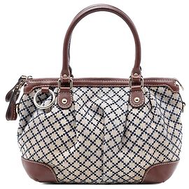 Borsa Sukey in tela Diamante beige Gucci