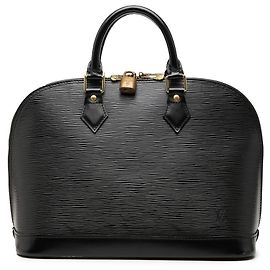 Borsa Alma PM in Epi nero Louis Vuitton