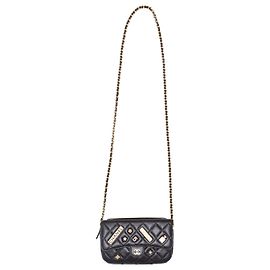 Bolso Chanel Rue Cambon Lucky Charms negro