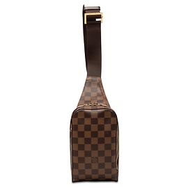 Borsa a tracolla Louis Vuitton Damier Ebene Geronimos marrone
