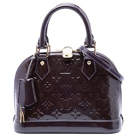 Borsa Alma BB Monogram Vernis Louis Vuitton viola