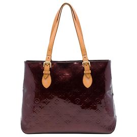 Borsa Tote Louis Vuitton Monogram Vernis Brentwood viola