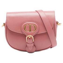Bobby Small Leather Crossbody Rosa di Dior