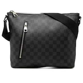 Borsa a tracolla Louis Vuitton Damier Graphite Mick PM nera