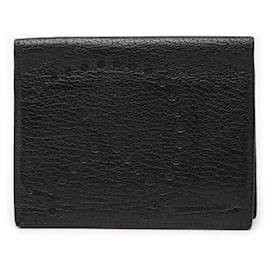 Tarjetero Hermès Chevre Mysore Evelyne negro
