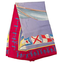 Sciarpa in seta Hermès Multi En Course 90