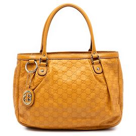 Tote Gucci Guccissima Sukey giallo
