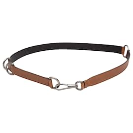 Ceinture en cuir couleur tan Yves Saint Laurent Taille US S