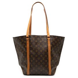 Borsa shopping Louis Vuitton Monogram marrone