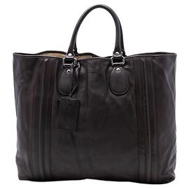 Tote in pelle marrone Gucci