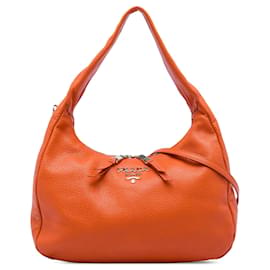 Borsa Orange Prada Vitello Phenix