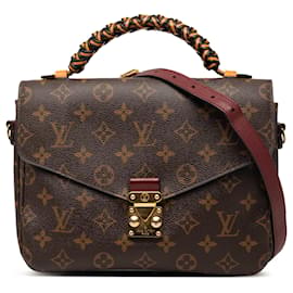 Pochette Métis Monogram Braided Marrone Louis Vuitton