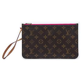 Louis Vuitton Monogram Neverfull MM Pouch Braun